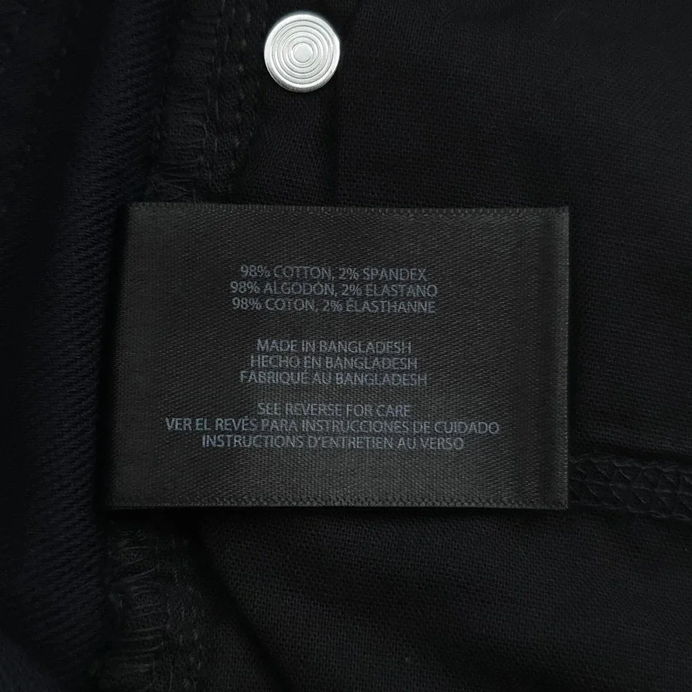 Banana Republic 5-Pocket Pant Mens Pants 34x29 Black Stretch Casual - NWT